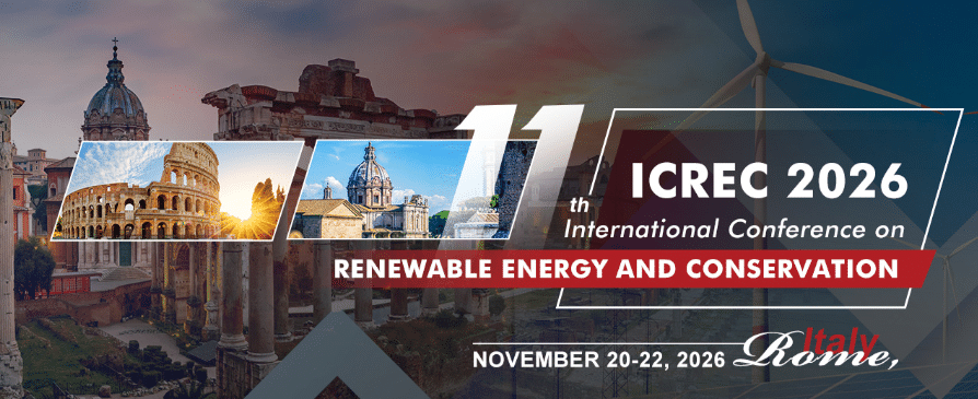 11th International Conference on Renewable Energy and Conservation (ICREC 2026)
