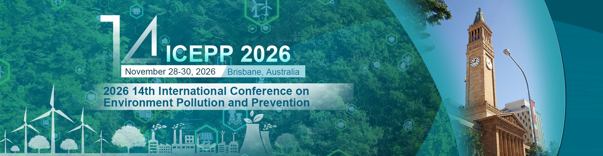 14th International Conference on Environment Pollution and Prevention (ICEPP 2026)