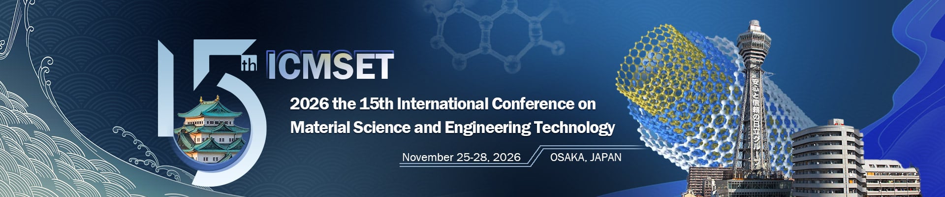 15th International Conference on Material Science and Engineering Technology (ICMSET 2026)