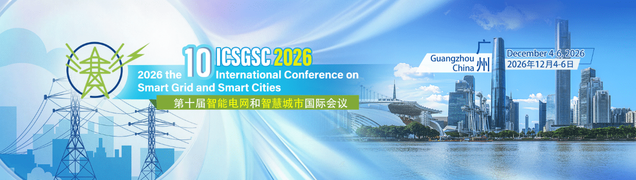 10th International Conference on Smart Grid and Smart Cities (ICSGSC 2026)