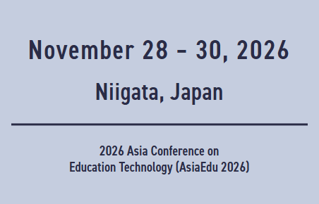 2026 Asia Conference on Education Technology(AsiaEdu 2026)