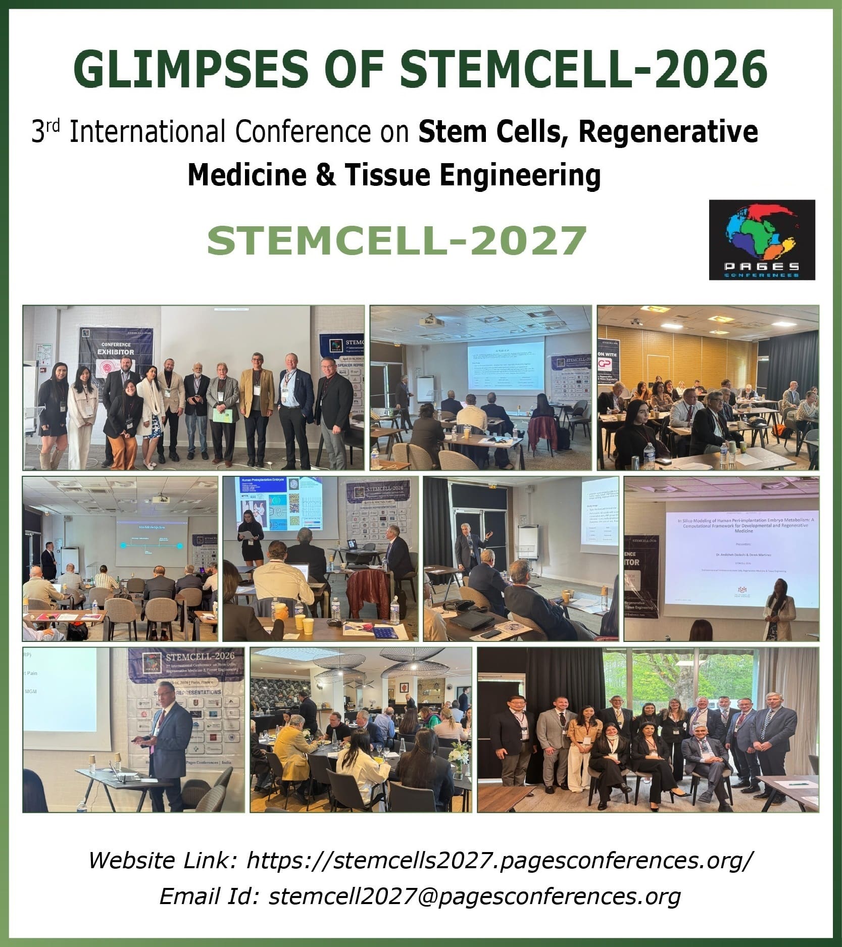 3rd International Conference on Stem Cells, Regenerative Medicine & Tissue Engineering