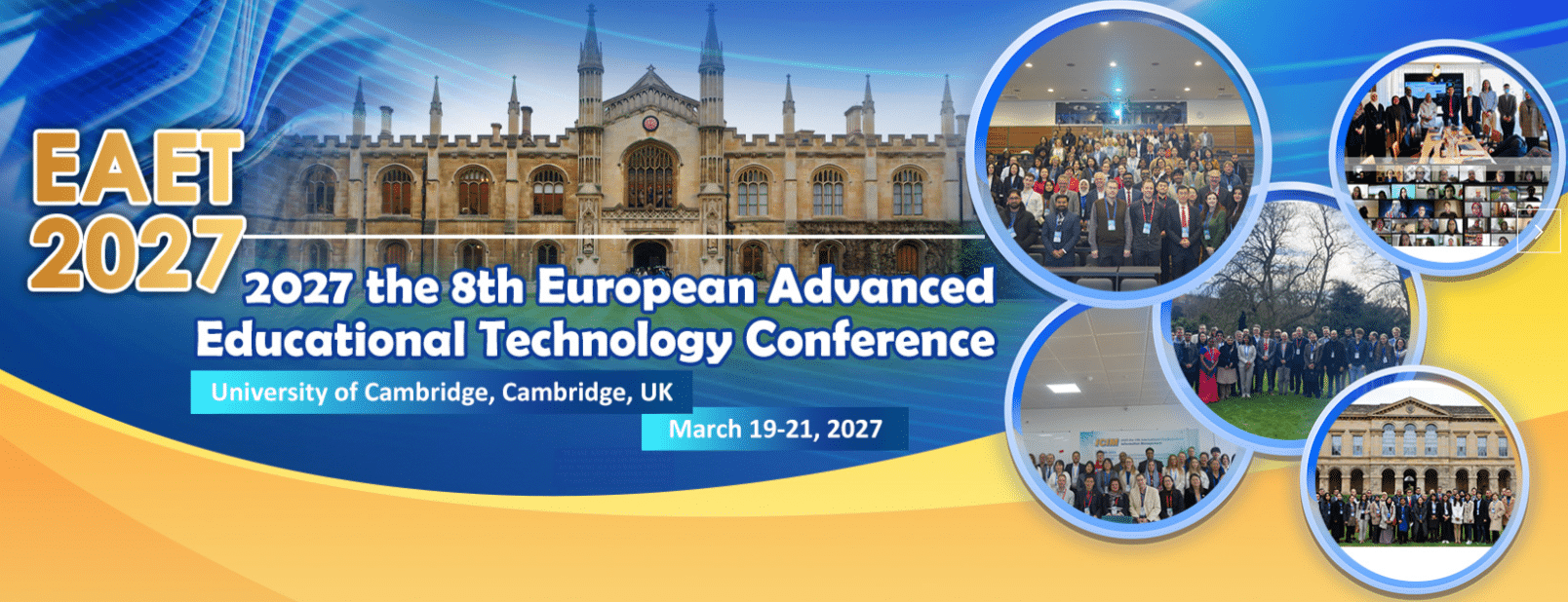 8th European Advanced Educational Technology Conference (EAET 2027)