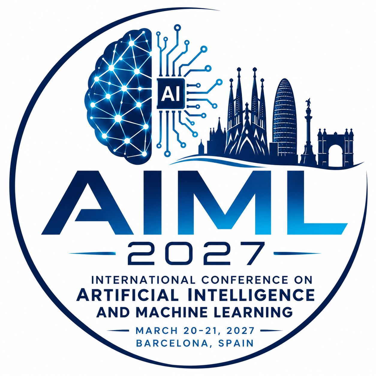 International Conference on Artificial Intelligence and Machine Learning (AIML 2027)