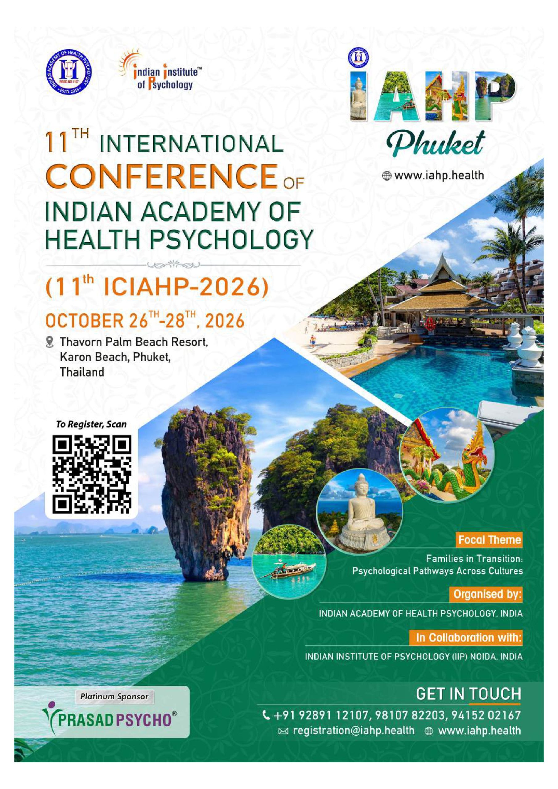 11th International Conference of Indian Academy of Health Psychology