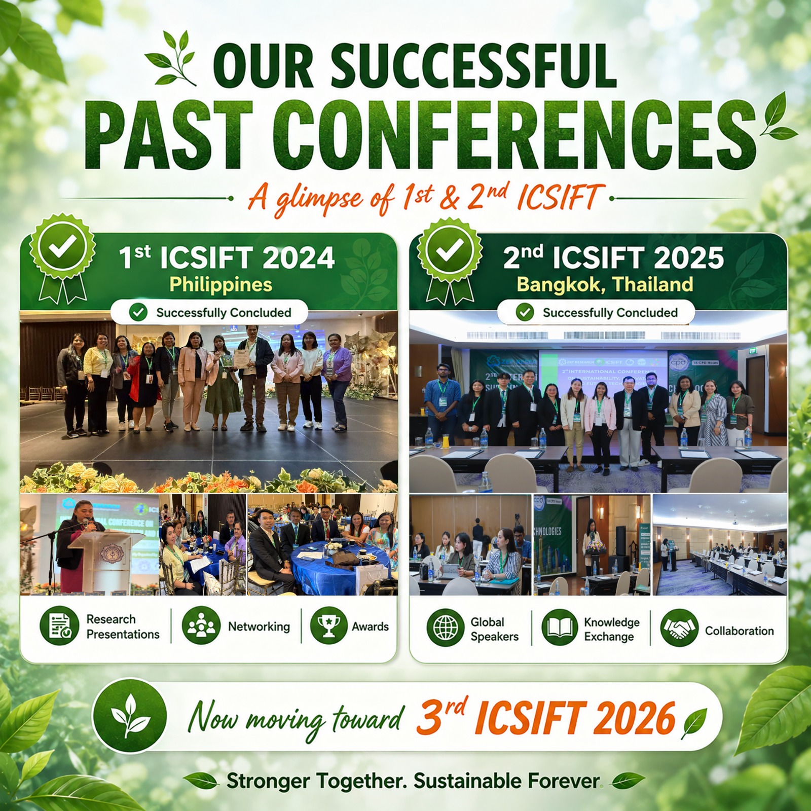 4th International Conference on Sustainable Infrastructure and Future Technologies