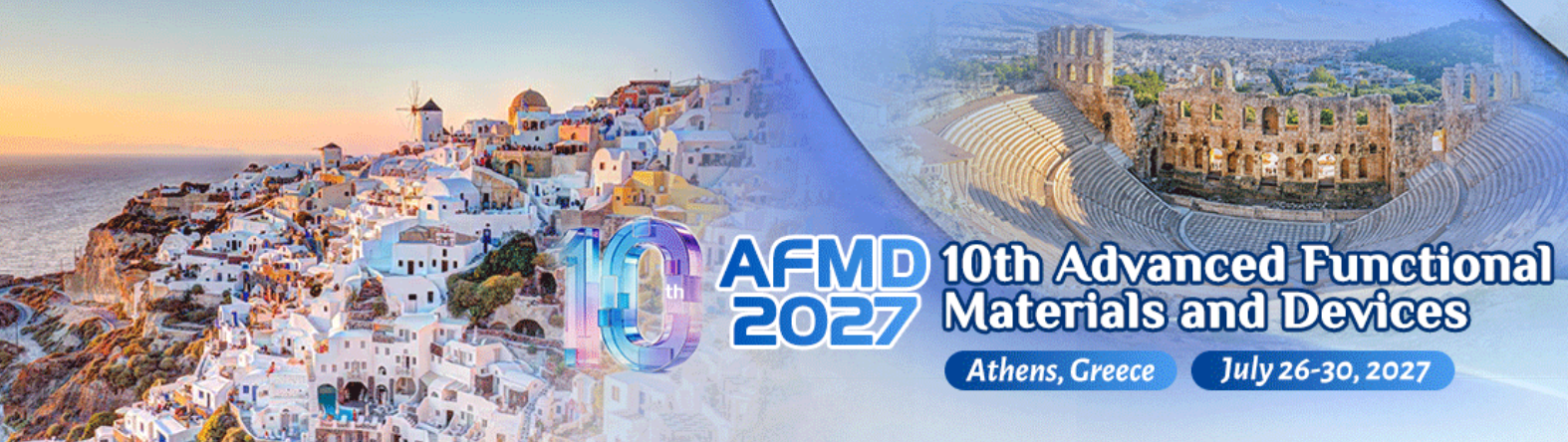 10th Advanced Functional Materials and Devices (AFMD 2027)