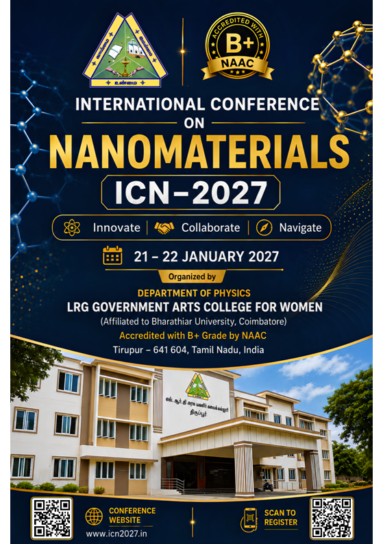International Conference on Nanomaterials – 2027 (ICN-2027)