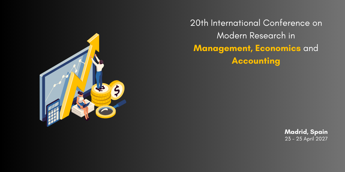 20th International Conference on Modern Research in Management, Economics and Accounting