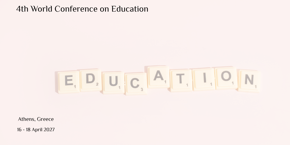 4th World Conference on Education