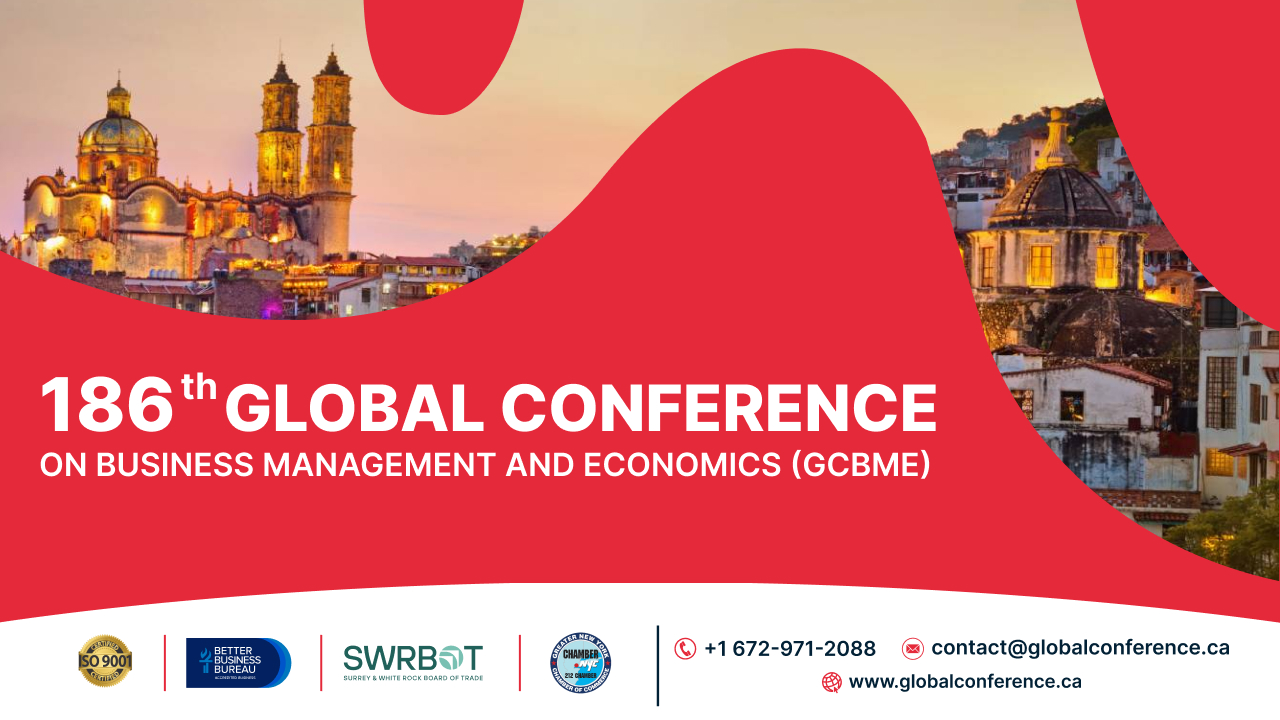 186th Global Conference on Business Management and Economics
