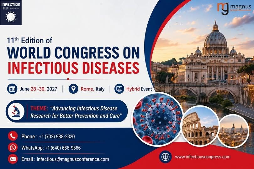 11th Edition of World Congress on Infectious Diseases (Infection 2027)
