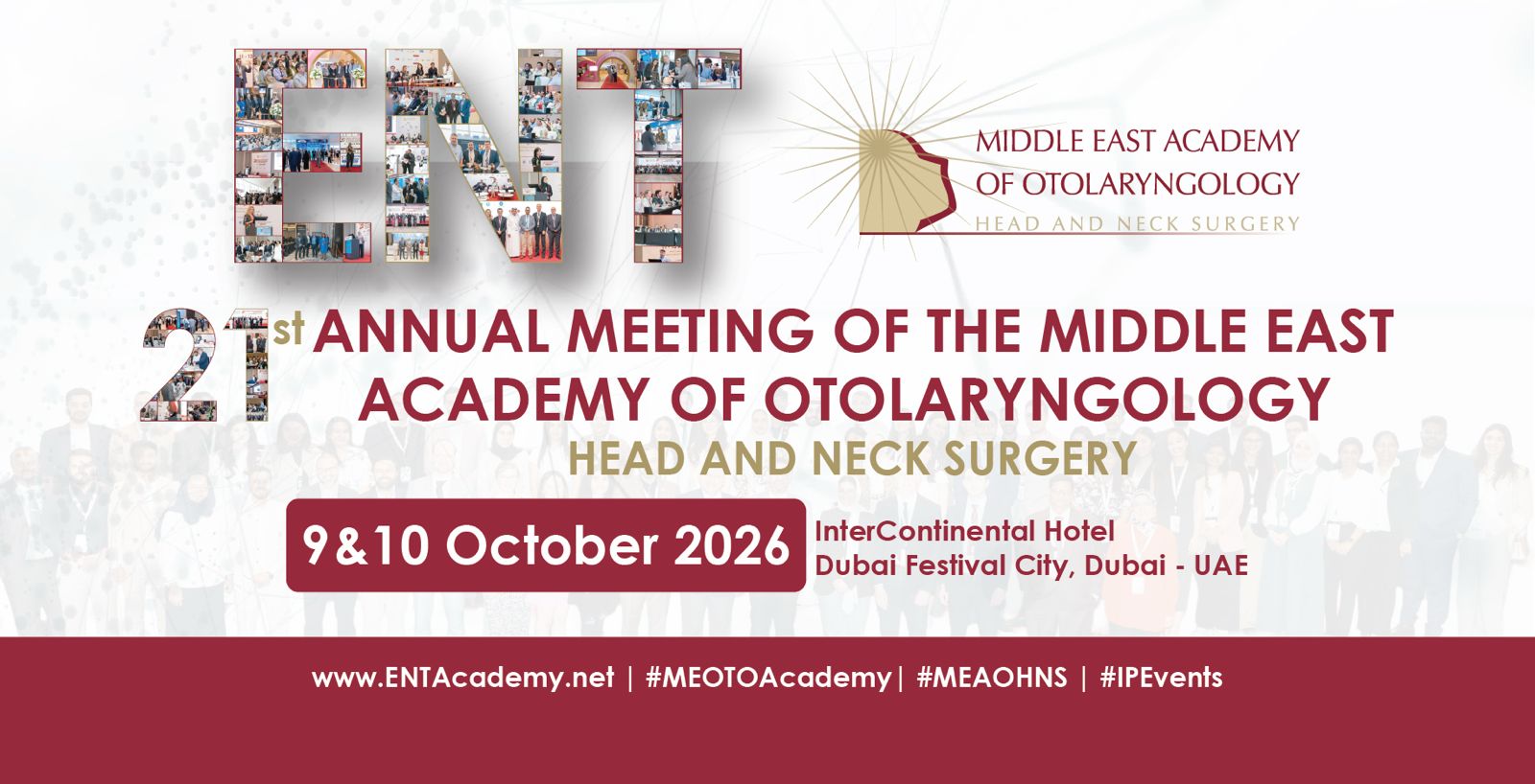 21st Annual Meeting of the Middle East Academy of Otolaryngology – Head and Neck Surgery